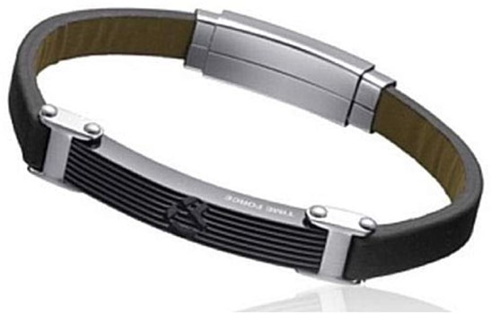 دستبند مردانه تایم فورس مدل  TS5108BL23