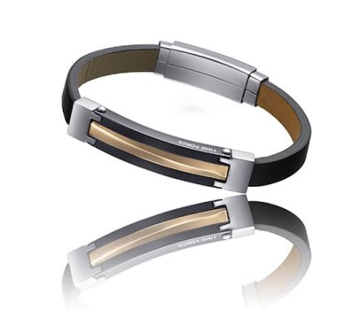 دستبند مردانه تایم فورس مدل TS5107BL23